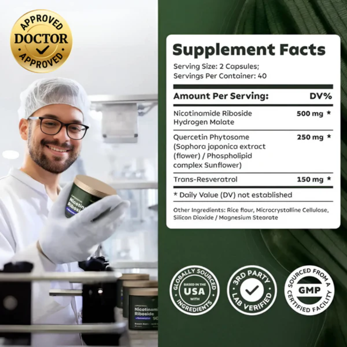 NAD+ Advanced™ - Nicotinamide Riboside + Resveratrol