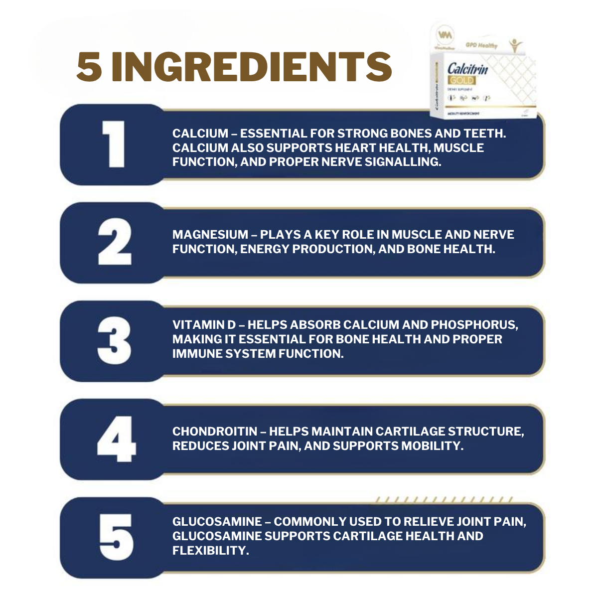 Calcitrin™ - Daily Support for Your Bones