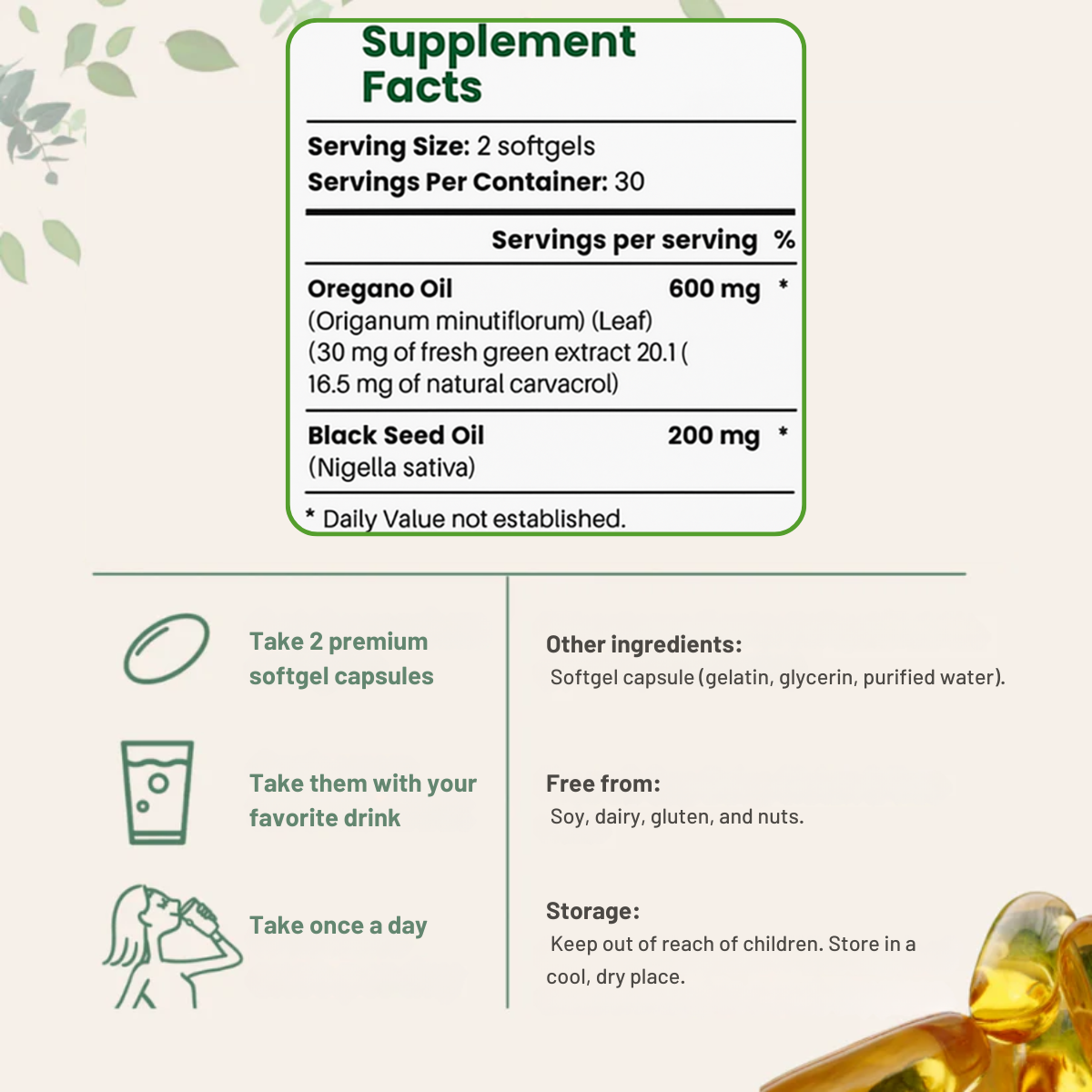 VitalOil™ - Remove candida and parasites from your body
